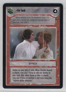 Star Wars CCG For Luck x1 Third 3rd Anthology Decipher - Picture 1 of 1