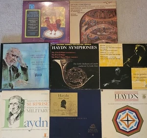 Lot of 10 Vinyl Lp Records Featuring The Music of JOSEPH HAYDN Vinyls NEAR MINT - Foto 1 di 19