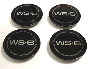 1996-2001 Pontiac Firebird Trans Am WS6 Wheel Center Caps Kit Emblems 17" SET - Picture 1 of 2