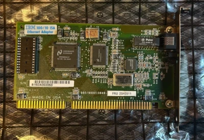 IBM 10/100 ISA Ethernet (100MBit ISA Network card / Netzwerkkarte). #Intel - Bild 1 von 3