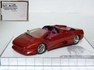 Heco 308M 1/43 1996 Lamborghini Diablo VT Roadster Handmade Resin Model Car - Picture 1 of 2