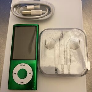 Apple iPod nano 5th Generation Green (8 GB) New Battery Installed