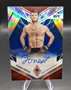 2023 PANINI UFC CHRONICLES FORREST GRIFFIN AZUL FÉNIX AUTOMÁTICO/49 LEYENDA DE LA CORTE - Imagen 1 de 4