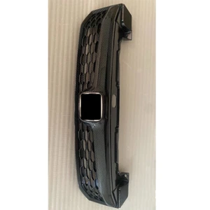 Carbon Fiber Pattern Black Honeycomb Front Grille For 2012-13 Honda Civic Sedan - Foto 1 di 2