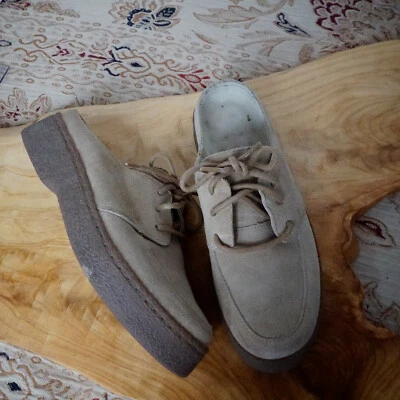 Zuecos LL Bean para mujer talla 7 cuero gamuza tostado sin cordones toboganes de otoño Foto 1 de 4