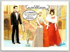 Postcard Barbie at the Ball If All Men Were Like Ken Oversized Card Barbe Doll