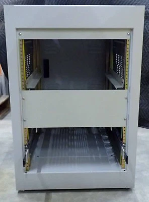 ELECTRONIC RACK MOUNT AUDIO/VIDEO/SERVER CABINET/ OPENING 19" WIDE x 26.25" HIGH - Image 1 of 4