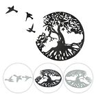 Intricate Metal Art Tree of Life Wall Sculpture Easy Installation Rust Proof