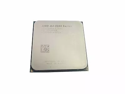 Procesador CPU de doble núcleo AMD A4-5300 3,4 GHz genuino AD53000KA23HJ Foto 1 de 2