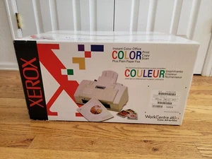 VINTAGE Xerox WorkCentre 480cx Inkjet Color Printer , Scanner , Fax UNOPENED - Picture 1 of 9