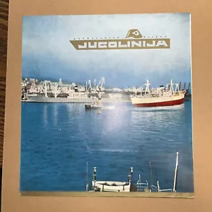 Vintage 1967 Jugolinija Segelplan Zeiten Werbung Iran Irak Burma USA - Bild 1 von 2