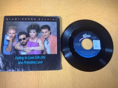 D5-29 MIAMI SOUND MACHINE Falling In Love / Primitive Love - 1985 - 34-06352 Foto 1 de 4