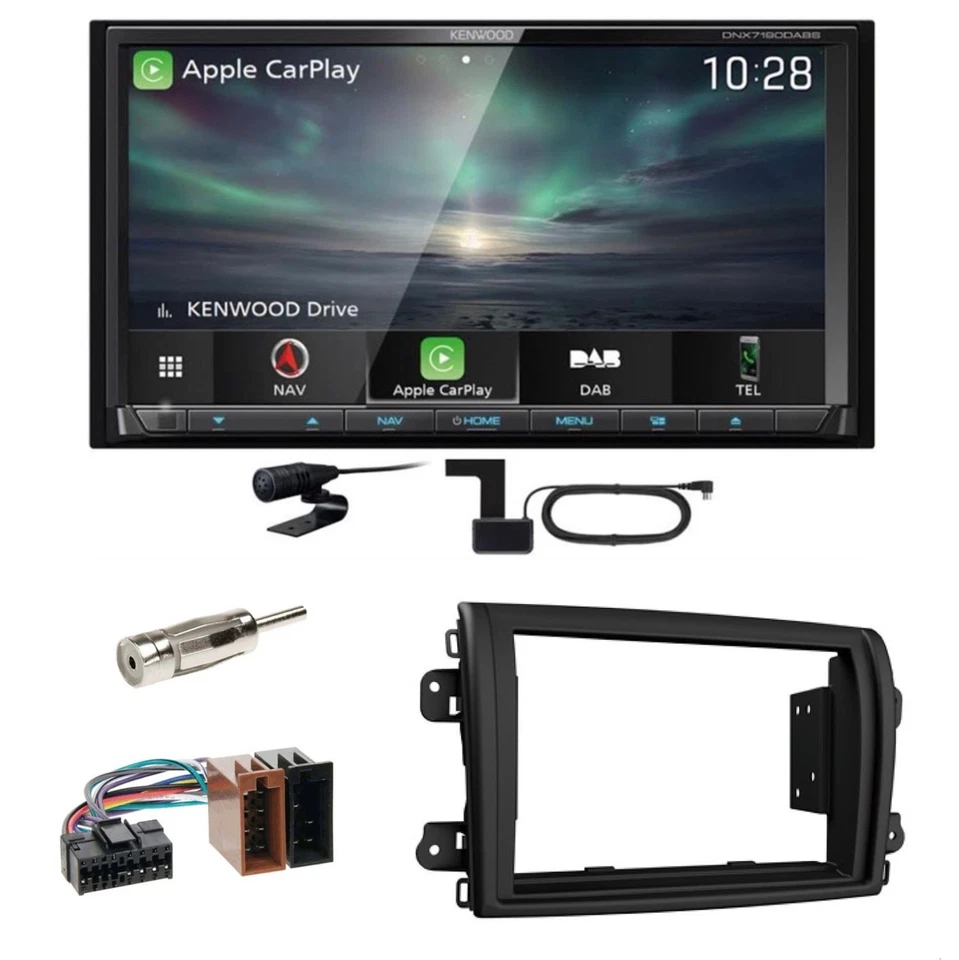 Kenwood DNX-7190DABS CarPlay Android Auto USB Einbauset für Fiat Ducato ab 2022 - Bild 1 von 1