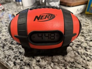 Nerf Football Touchdown Alarm Clock For Kids With Snooze - Picture 1 of 3