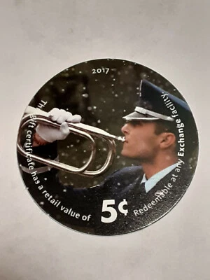 16E5   AAFES Pog  2017 U.S. ARMY Money E.F. - Image 1 of 3