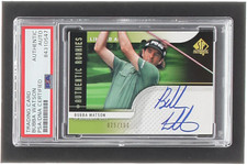 Bubba Watson 2012 SP Authentic Limited Rookie Autographs RC #81 #25/100 (PSA) Se