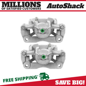Front Brake Calipers with Bracket Pair 2 for 2007-2012 2013 Suzuki SX4 2.0L