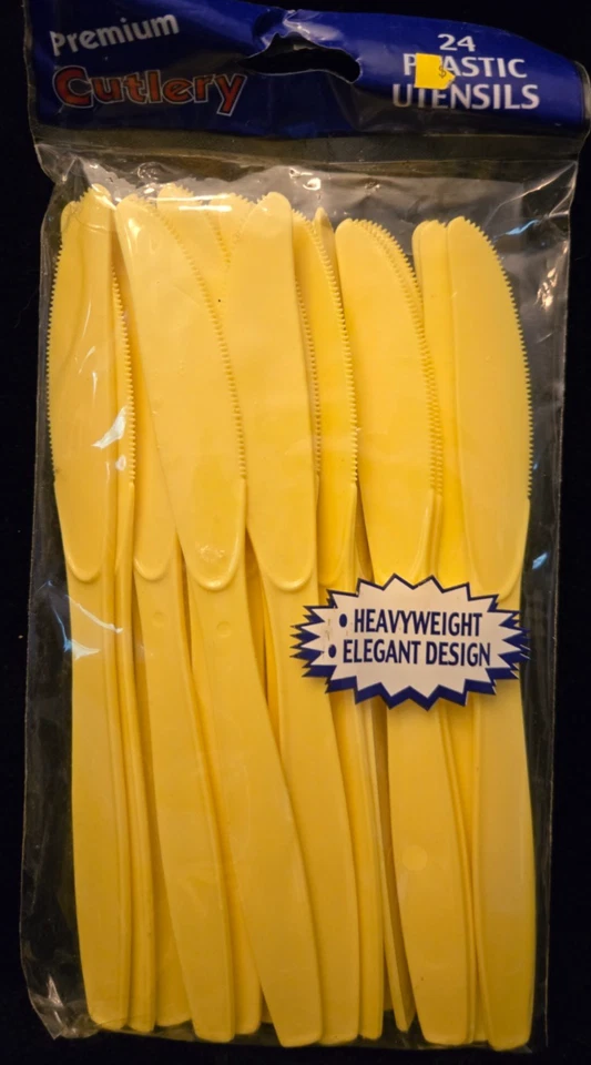 24 piezas Cubiertos Premium -Cuchillos - Cucharas Mimosa (Amarillo) Peso Pesado - TÚ eliges Nuevo Foto 1 de 1
