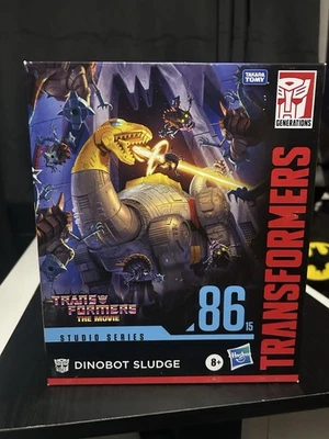 Figura de acción Hasbro Transformers Studio Series 86-15 Dinobot Sludge Foto 1 de 2