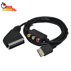 Cinpel RGB Scart Cable with AV Adapter for SEGA Dreamcast - Picture 1 of 6
