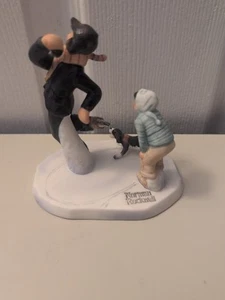 VINTAGE NORMAN ROCKWELL FIGURINE GORHAM Mint Condition - Picture 1 of 3