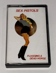 Sex Pistols Flogging A Dead Horse Cassette 1986 Virgin OVEDC 165 Punk Rock - Imagen 1 de 7