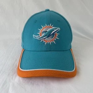Miami Dolphins New Era 39thirty NFL Football Cap Hat Stretch Fit Small/Medium - Picture 1 of 9