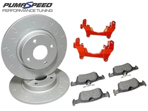 CONVERSIÓN DISCO TRASERO PUMASPEED FORD FIESTA MK8 ST CUSTOM 280MM - ROJO - GANCHO C - Imagen 1 de 4