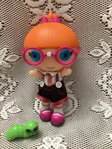 Lalaloopsy Littles Specs Reads-A-Lot 8" Puppe mit Haustier Inchworm MGA 2011 - Bild 1 von 20