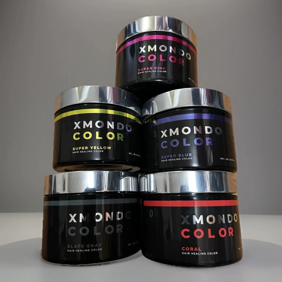 Xmundo 5 Colores Súper Azul Super Amarillo Gris Pizarra Súper Rosa y Coral 5 un. Foto 1 de 4