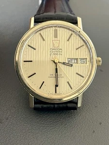 Vintage Omega Electronic f300Hz DeVille Chronometer 198.0033 Watch (G112) - Picture 1 of 21