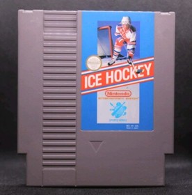 Ice Hockey (Nintendo, NES) 1988 aut&eacute;ntico y probado. &iexcl;Env&iacute;o gratis!