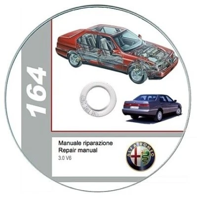 Alfa Romeo 164  manuale officina - repair manual su cd - Immagine 1 di 4