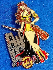 ONLINE 2017 BELGIUM PINUP GIRL SERIES ST MICHAEL & ST GUDULA Hard Rock Cafe PIN - Picture 1 of 1