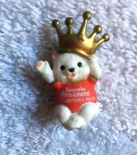 Hallmark Collector's Club Ornament-"Crown Prince" 1990 Miniature
