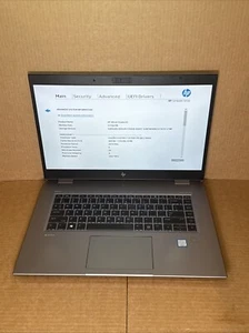 HP ZBook Studio G5 15" i7-8750H 2.20GHz - 32GB 512GB SSD - NVIDIA Quadro P1000 - Picture 1 of 22
