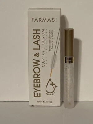 Farmasi Eyebrow and Eyelash Serum, 10ml/0.34flOz - Strengthening and Nourishing  - Image 1 of 3