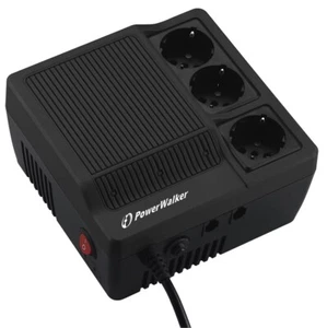 4260074973563 PowerWalker AVR 1000 Spannungsregler 3 AC-Ausgänge 180-264 V Schwa - Bild 1 von 2