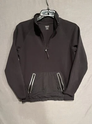 Pullover Old Navy Cuarto Cremallera Polar Niños XL (14-16) Negro Active Dynamic Foto 1 de 4