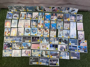 73 x ABC MAN ON THE MOON (SOME GREEN TEXT) GUM CARD LOT APOLLO MOON LANDING - Picture 1 of 12
