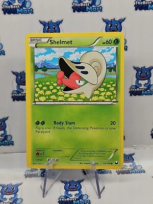 Shelmet - 10/108 - Pokemon Dark Explorers LP  - Image 1 of 2