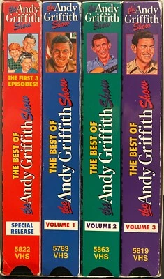 The Best Of The Andy Griffith Show Box Set of 4 VHS Tapes - 12 Episodes Total - Image 1 of 3