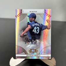 2008 Donruss Threads Signatures Gold #93 Juan Ramirez Auto /999
