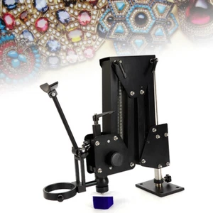 Soporte de microscopio de 85 mm soporte multidireccional con incrustaciones de joyería para microajuste - Imagen 1 de 12