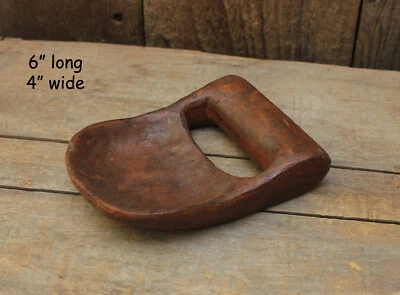 NUEVO - Cuchara de resina de vajilla de árbol de reproducción primitiva -- 6" de largo x 4" de ancho ** Foto 1 de 3