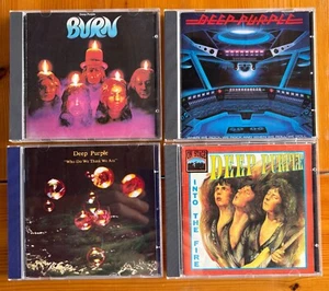 DEEP PURPLE lotto di 4 CD Burn, Who do we think..., When we rock..., Into the... - Foto 1 di 1