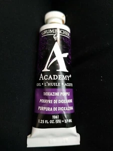 Grumbacher - Academy Oils - 37ml Tube - Dioxazin Purple - Bild 1 von 1