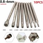 10Pc 0.8-4mm Rotary Burr Core /Drill Bit Engraving 2.35mm For Glass Tile