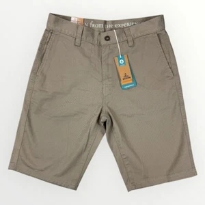 Pantaloncini corti uomo 32x11 kaki trekking elasticizzati outdoor nuovi con etichette Prana Table Rock Chino - Foto 1 di 9