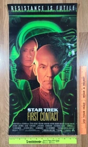 Star Trek: First Contact Experience Wall Art Poster 24”x14” Las Vegas 1997 RARE - Picture 1 of 2